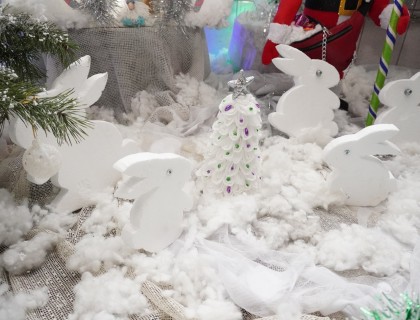 Новогодняя сказка руками работников автобусного парка