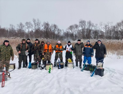 Ледяной улов: состоялся турнир по подледному лову рыбы